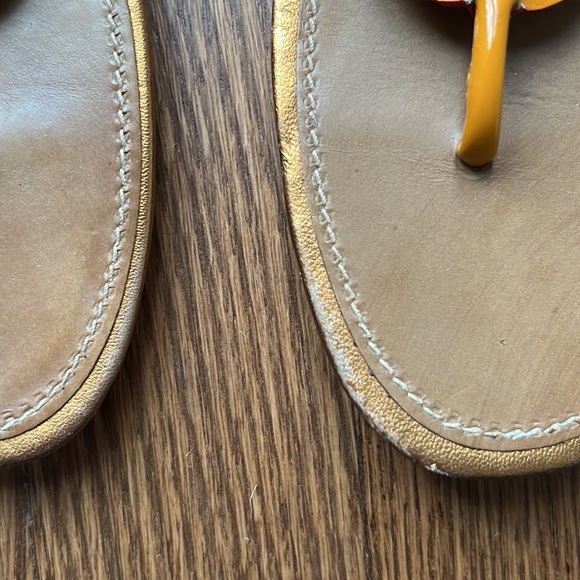 Prada Patent Stone Flat Sandals - Picture 2 of 4